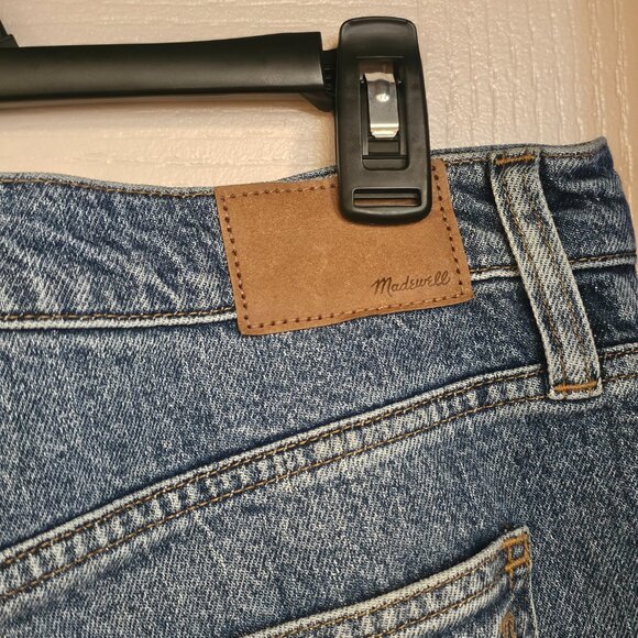 Madewell The Perfect Vintage Jeans Size 31P Blue & Black Denim - Picture 4 of 6